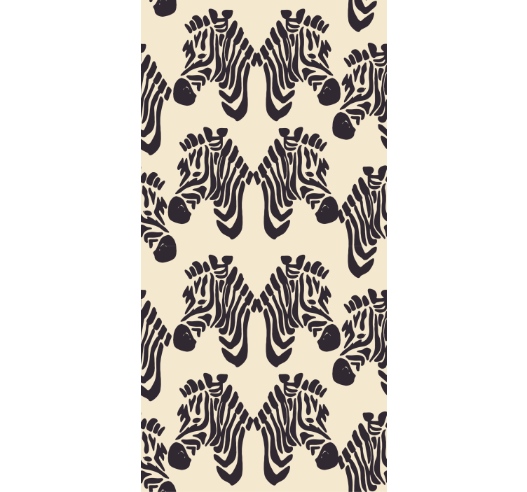 Zebro rašto dizainas zebrų tapetai - „Tenstickers“