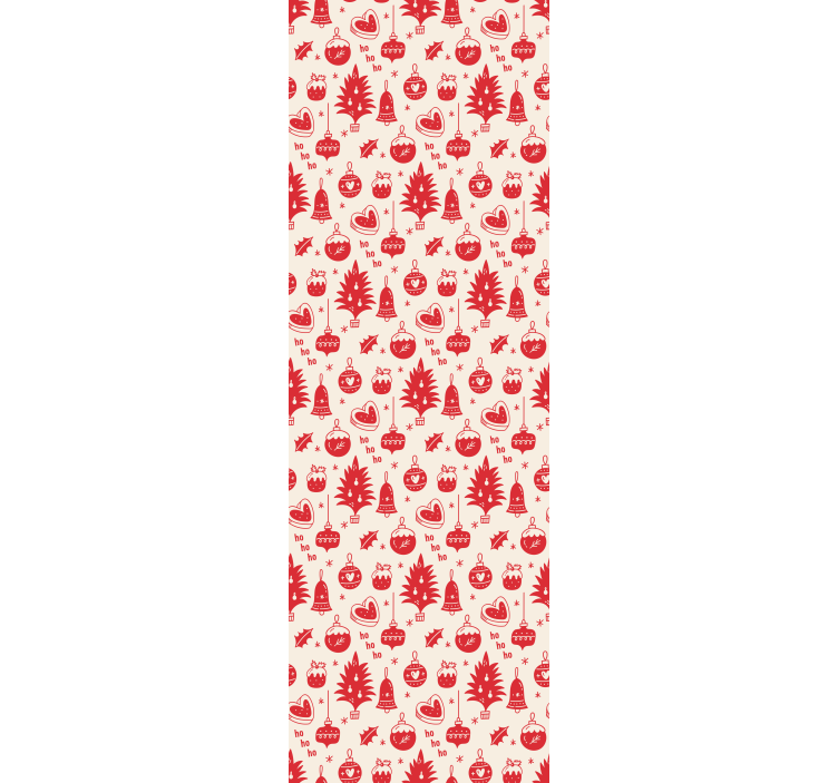 šventinio sezono modeliai kalėdų tapetas sienoms - „Tenstickers“