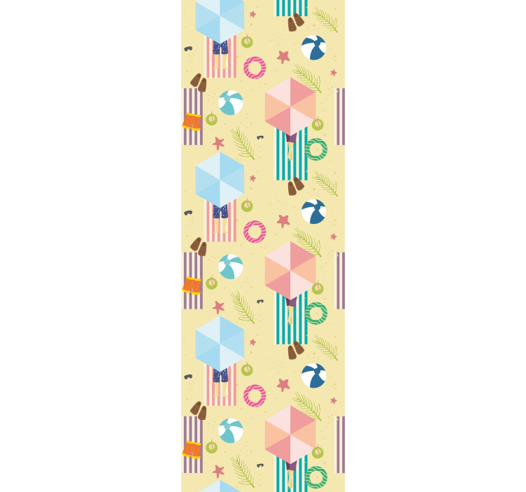 žaismingi sezoniniai elementai kalėdų tapetas sienoms - „Tenstickers“