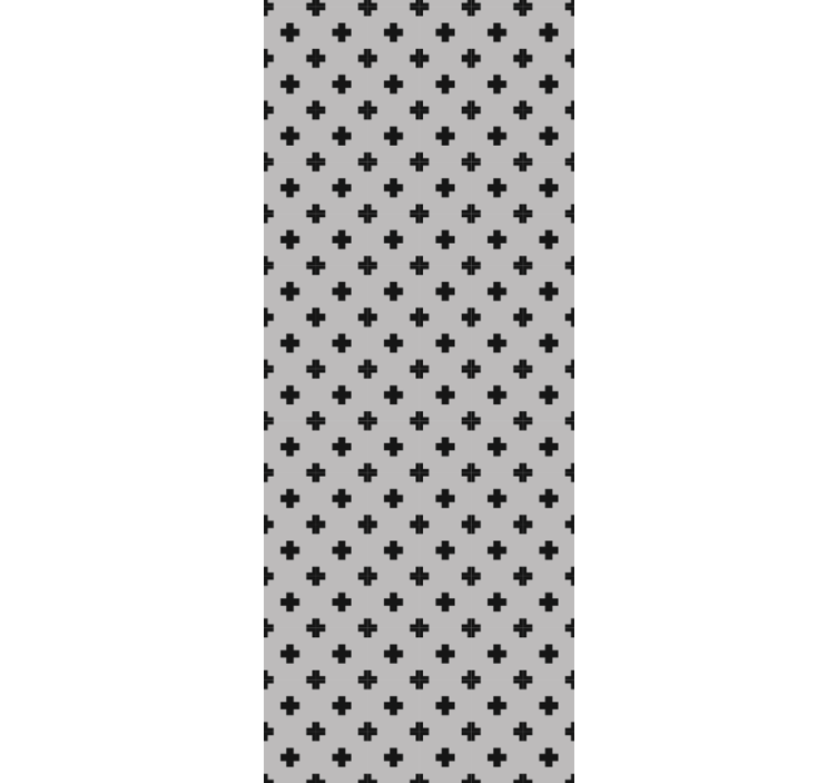 Kryžiaus raštas geometriniai tapetai - „Tenstickers“