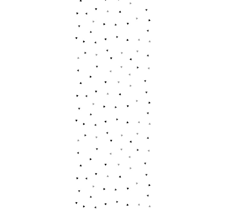 Išsibarstę trikampiai geometrinis raštų tapetas - „Tenstickers“