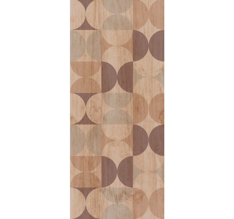 Geometrinio apskritimo motyvas taškų tapetai - „Tenstickers“