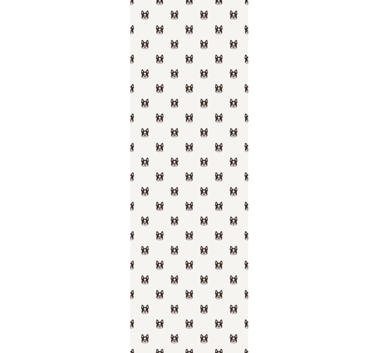 Prancūziško buldogo rašto vaikų tapetai - „Tenstickers“