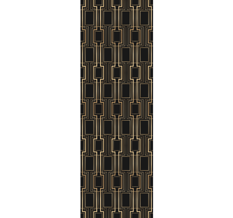 Geometrinis rafinuotumas geometrinis raštų tapetas - „Tenstickers“