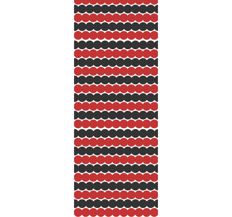 Geometrinės šukutės geometrinis raštų tapetas - „Tenstickers“