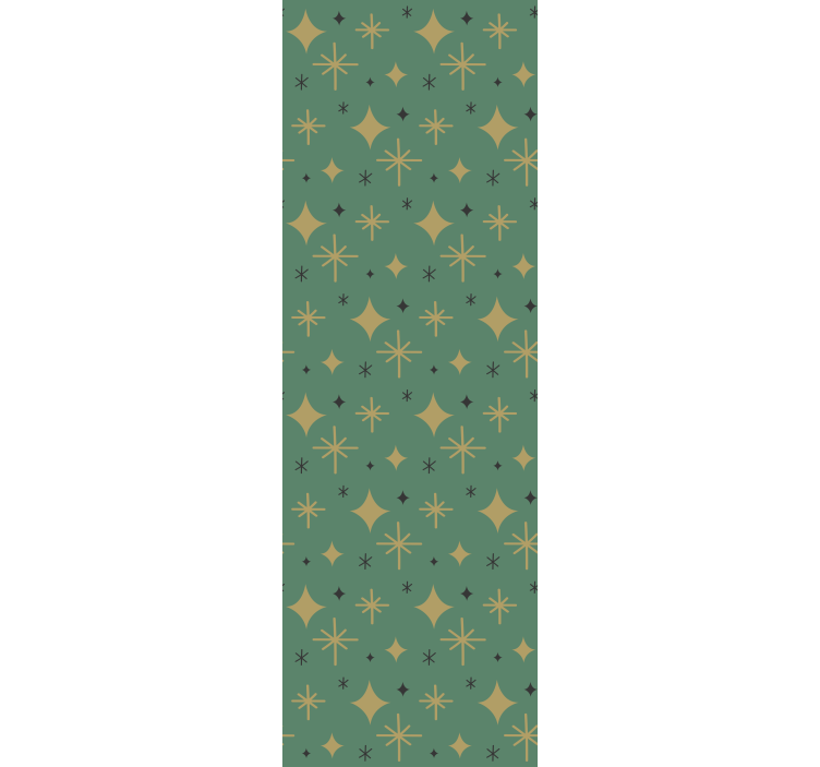 šventinė geometrija kalėdų tapetas sienoms - „Tenstickers“