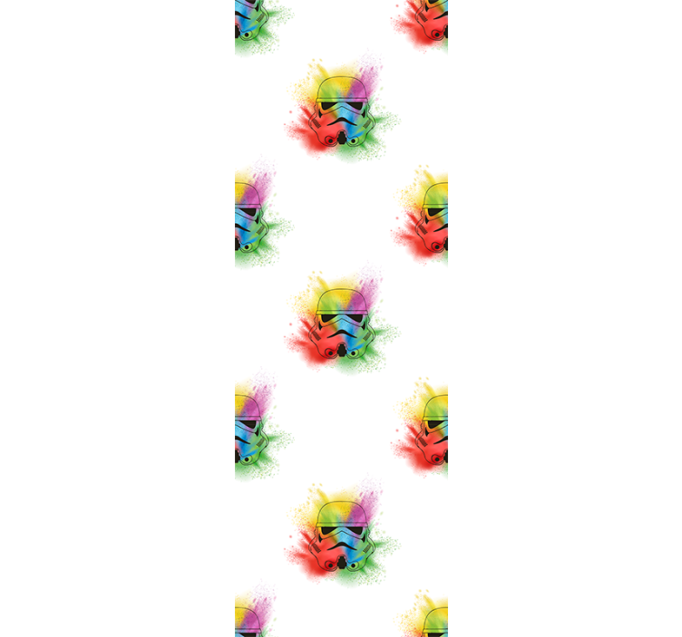 Spalvinga vabalo iliustracija meno tapetas - „Tenstickers“