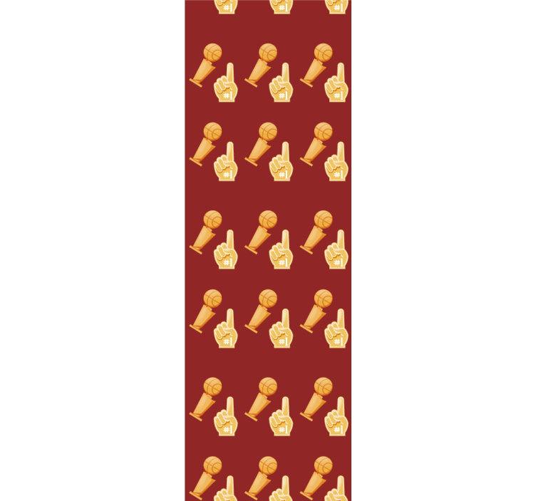 Sportinio gesto motyvas meno tapetas - „Tenstickers“