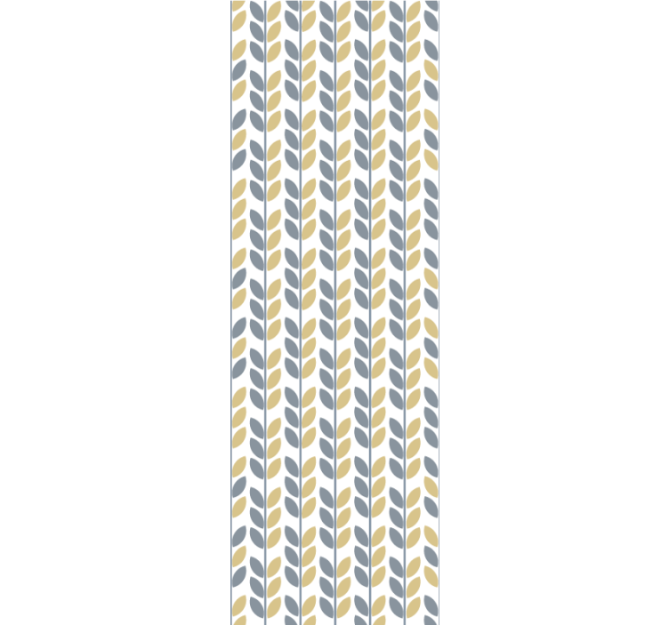 Vertikalus stilingas modelis lapų tapetas - „Tenstickers“