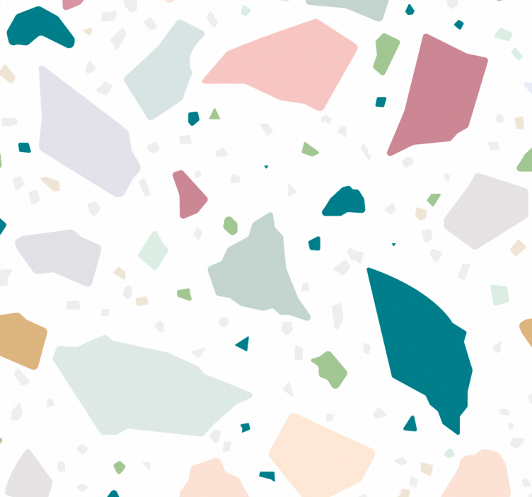 Viduržemio jūros teraco rašto tapetai - „Tenstickers“