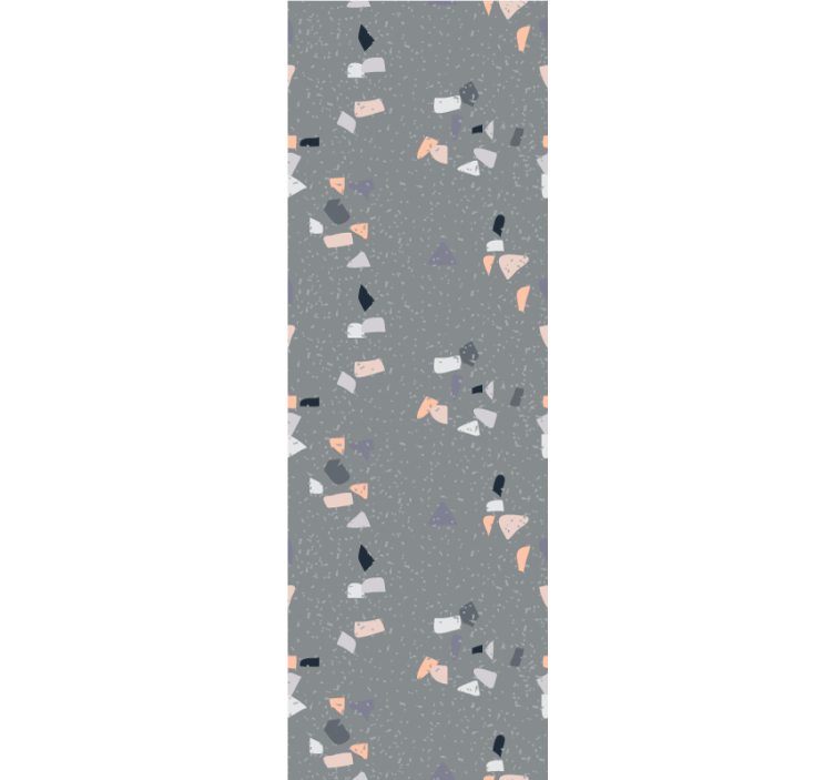 Geometriniai konfeti abstraktus tapetai - „Tenstickers“