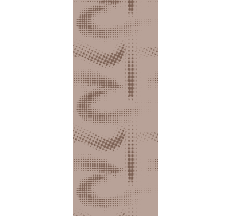 Smėlio efekto raštuotos bangos tekstūruotas tapetas - „Tenstickers“