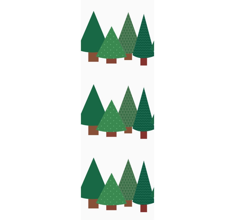 Kankorėžiai visžaliai kalėdų tapetas sienoms - „Tenstickers“