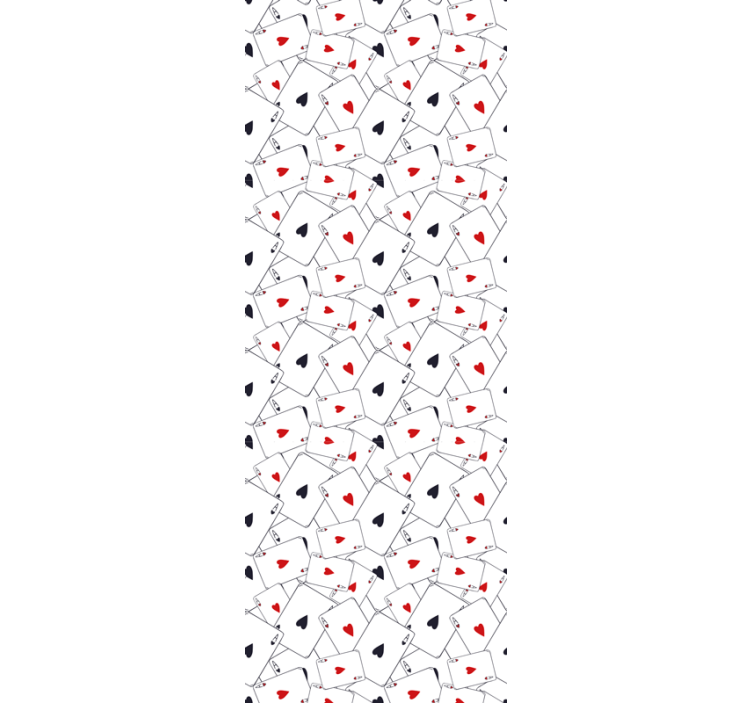 Kortelės kazino gėlėti tapetai - „Tenstickers“