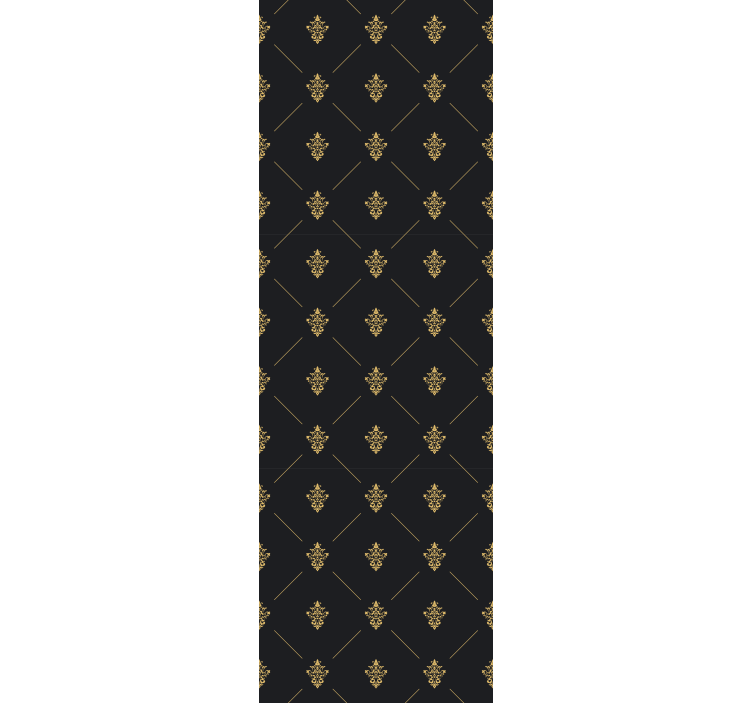 Elegantiškos tamsios plytelės modernūs tapetai - „Tenstickers“