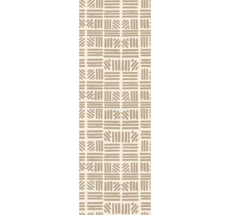 Geometriniai linijų raštai modernūs tapetas - „Tenstickers“