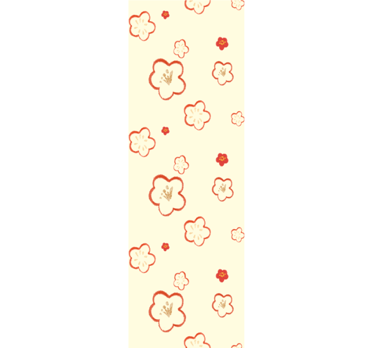 Subtilūs gėlių raštai tapetai geles - „Tenstickers“