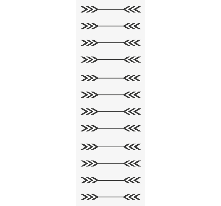 Minimalistiniai strėlių raštai asmeninis tapetas - „Tenstickers“