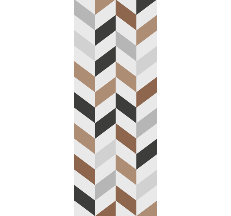 Abstraktus ševrono motyvas tapetas paauglio kambariui - „Tenstickers“