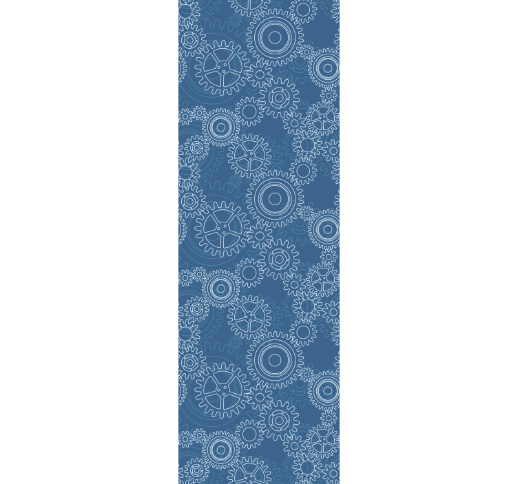 Geometriniai pavarų modeliai 3D tapetas - „Tenstickers“