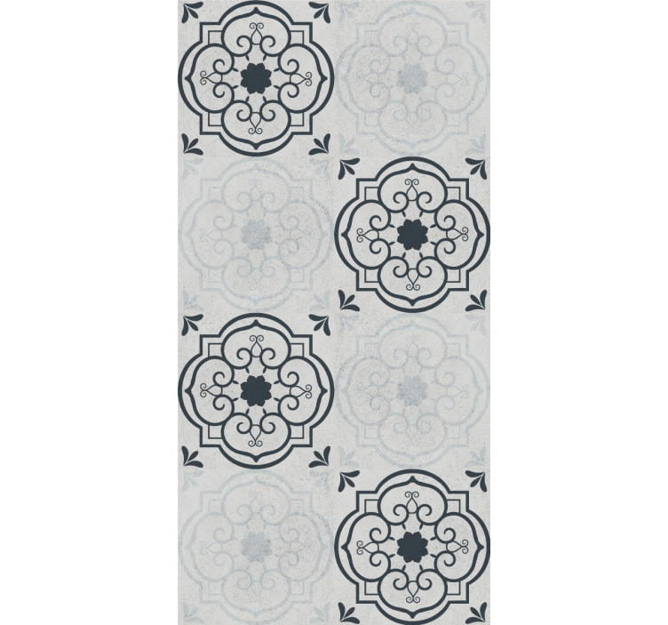 Dekoratyviniai cemento plytelių betono tapetai - „Tenstickers“