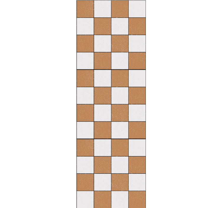 Kvadratinio rašto dizainas Plytelės tapetas - „Tenstickers“