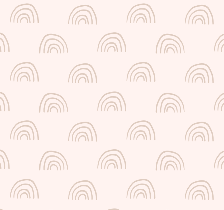 Minimalistinė vaivorykštė tapetai vaiku kambariui - „Tenstickers“