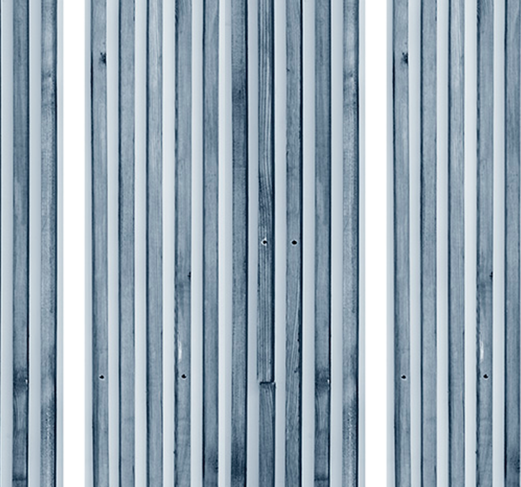 Vertikalios medinės lentos tapetai medžio imitacija - „Tenstickers“