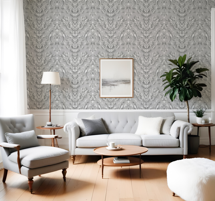 3d efektas barokiniai tapetai - „Tenstickers“