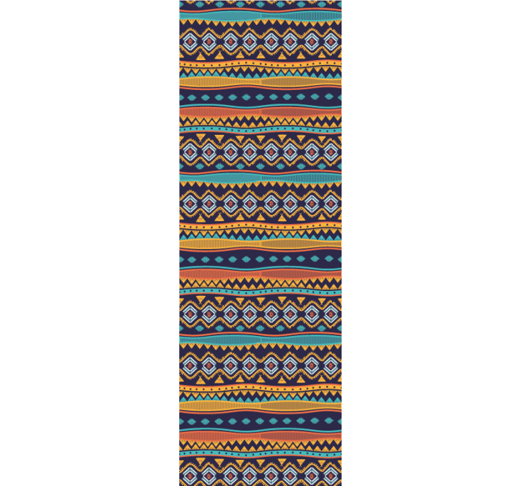 Senovės genties dizaino tekstūruotos tapetai - „Tenstickers“