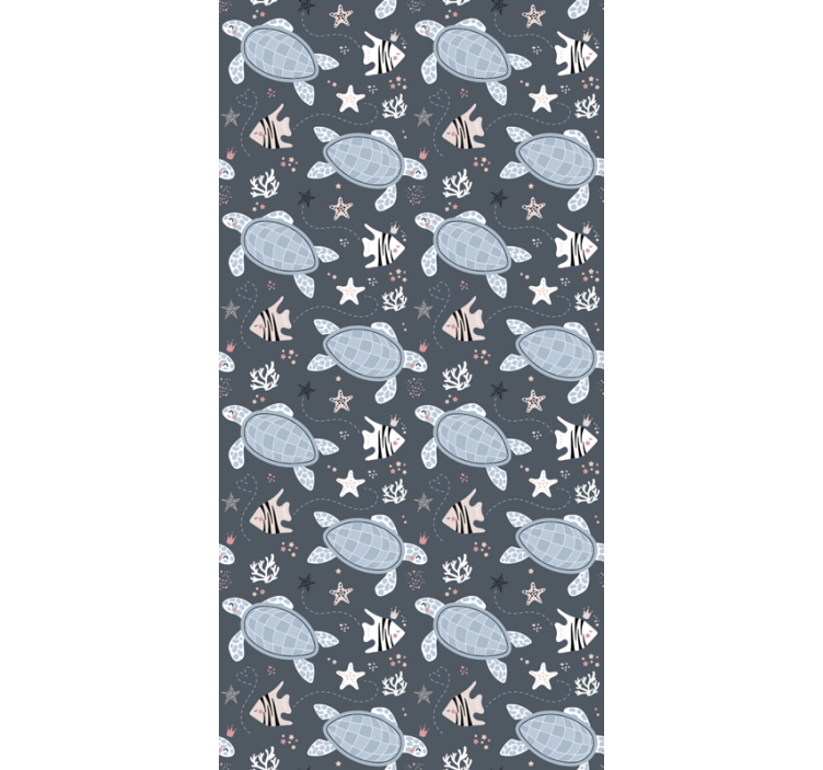 Jūros būtybių dizainas gyvūnų tapetai - „Tenstickers“