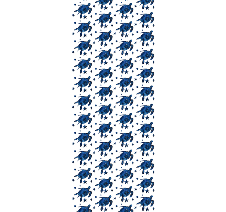 Vėžlys su galaktikos modelio gyvūno tapetai - „Tenstickers“