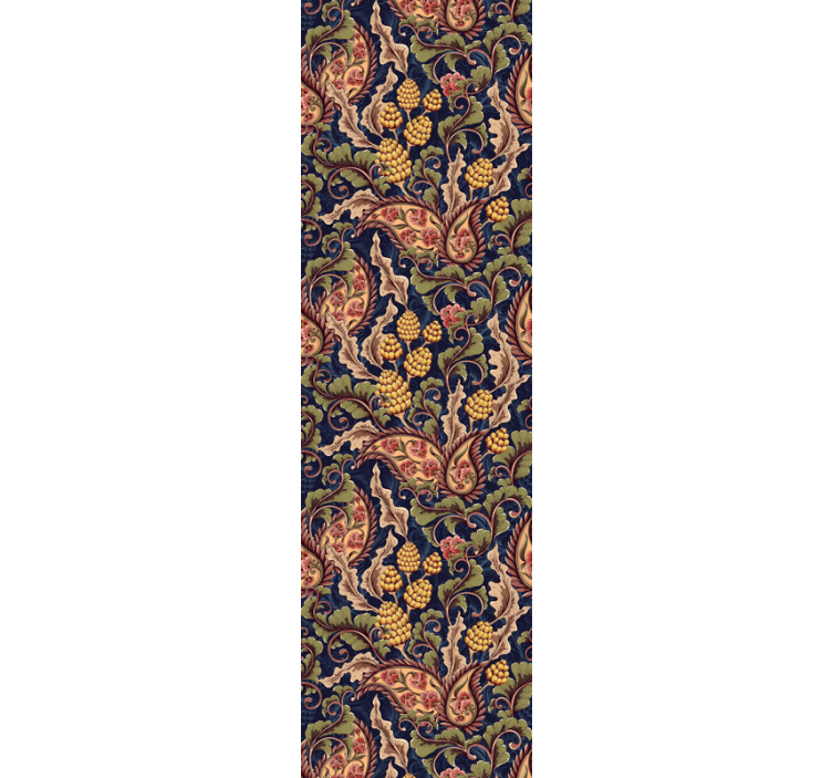 Tikroviškos „paisley“ iliustracijos tapetai - „Tenstickers“