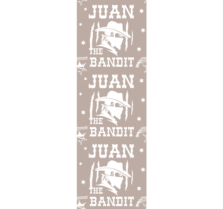 Kaubojų tema tapetai vaiku kambariui - „Tenstickers“