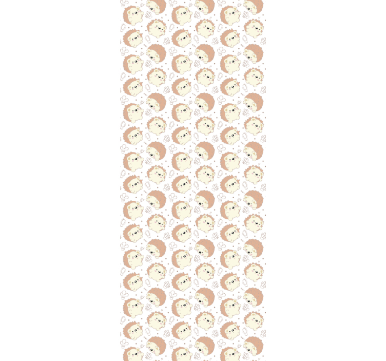 Ežio motyvas vaikiški tapetai - „Tenstickers“