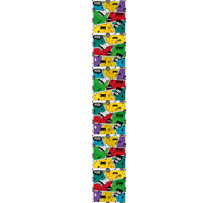 Vaikų superherojų vaikų tapetai - „Tenstickers“