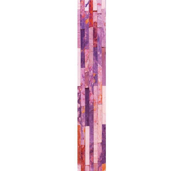 Rožinės elegantiškos plokštės marmuro tapetas - „Tenstickers“