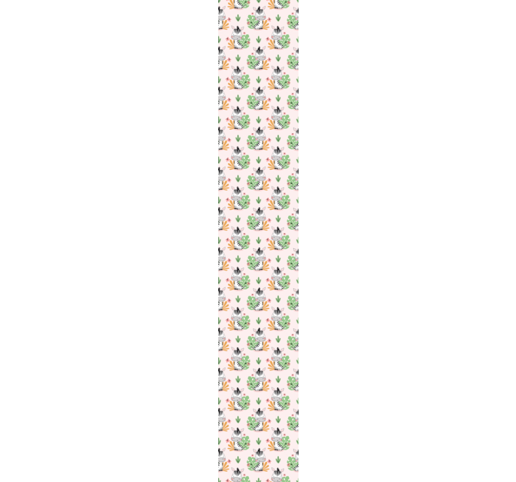 Kūdikio zebro raštas tapetai vaiku kambariui - „Tenstickers“