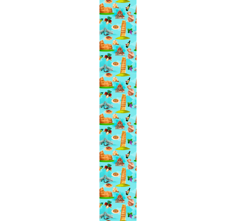 Itališkų orientyrų koliažas miesto tapetai - „Tenstickers“