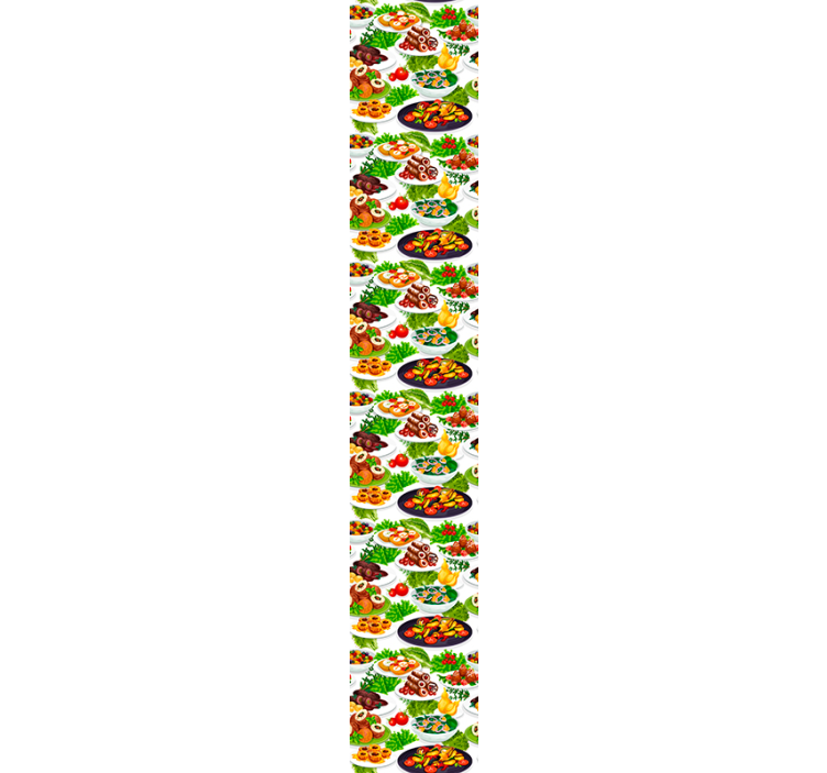 Kulinariniai malonumai tapetas virtuvei - „Tenstickers“