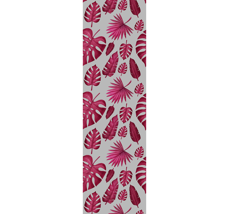 Atogrąžų lapų raštas lapų tapetas - „Tenstickers“