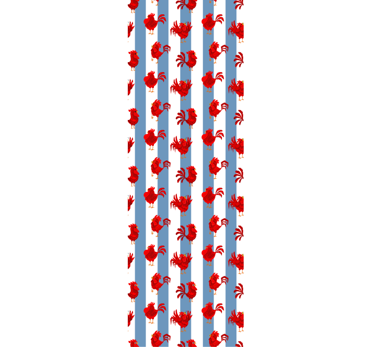 Omarų juostelių raštas gyvūnų tapetai - „Tenstickers“