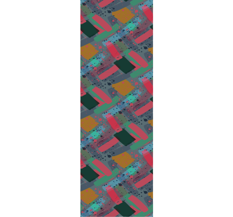 Abstrakčių dažų purslų meno tapetai - „Tenstickers“