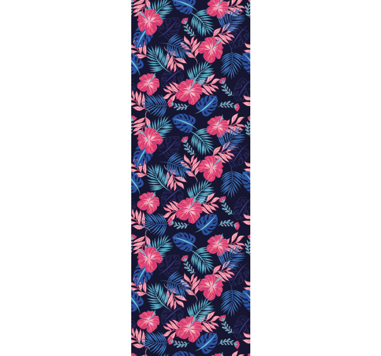 Atogrąžų botanika gamtos sienos tapetas - „Tenstickers“