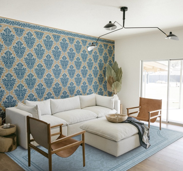 Elegantiškas klestintis dizainas barokiniai tapetai - „Tenstickers“