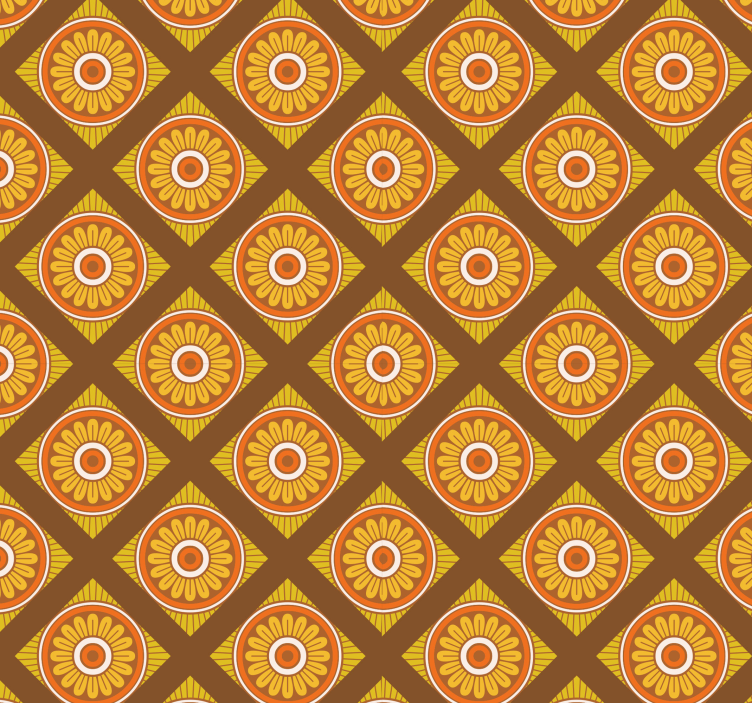 70-ųjų taškų vertikalios juostos dėmėti tapetai - „Tenstickers“