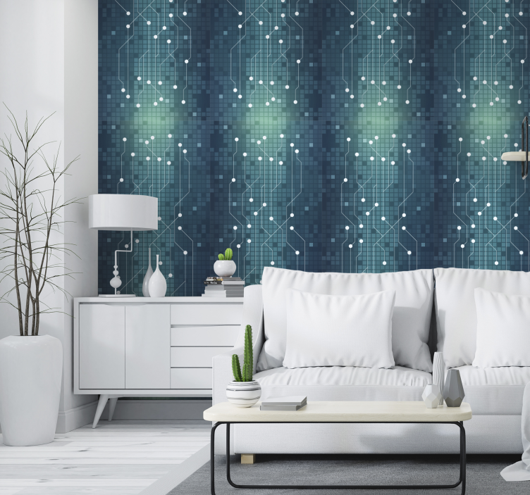 Abstraktus metro tapetai - „Tenstickers“