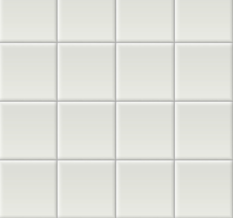 Baltų plytelių tapetai - „Tenstickers“