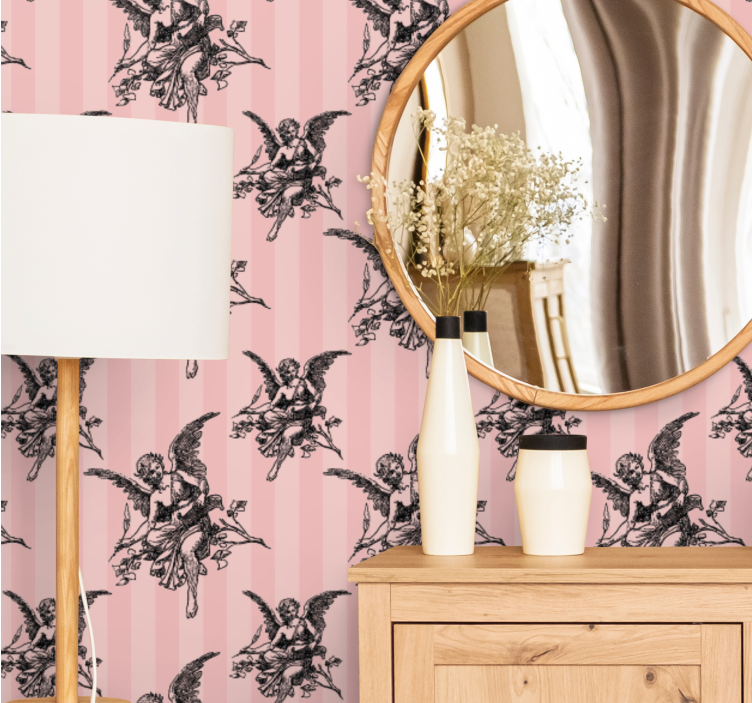 Baroko angelai barokiniai tapetai - „Tenstickers“