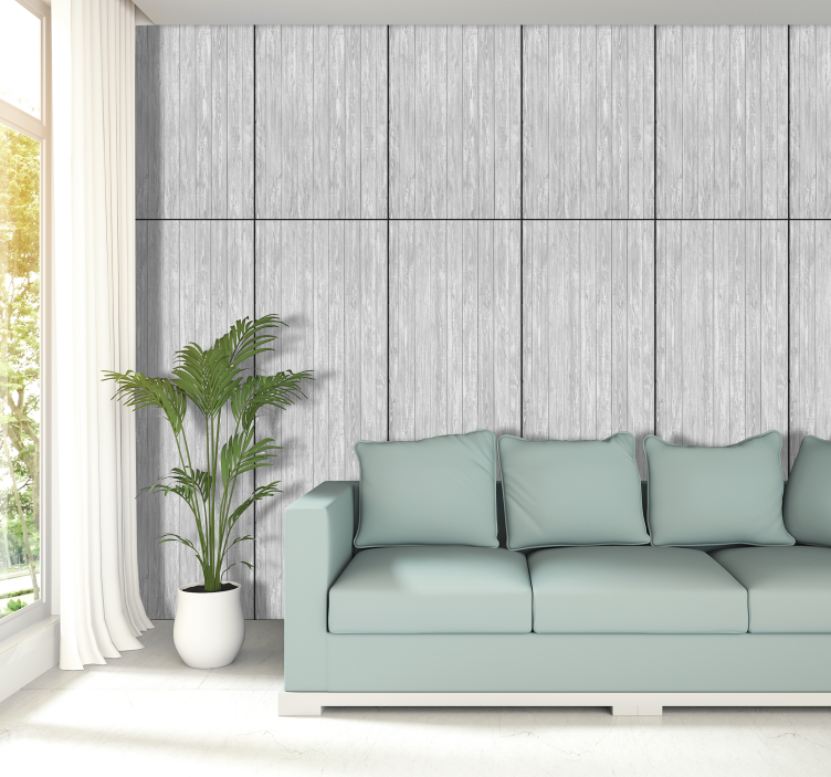 Dideli pilki debesies medžio tekstūros tapetai - „Tenstickers“